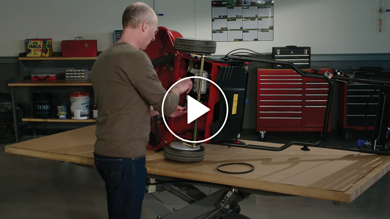 How to Change the Drive Belt on Your Toro® TimeMaster® Lawn Mower